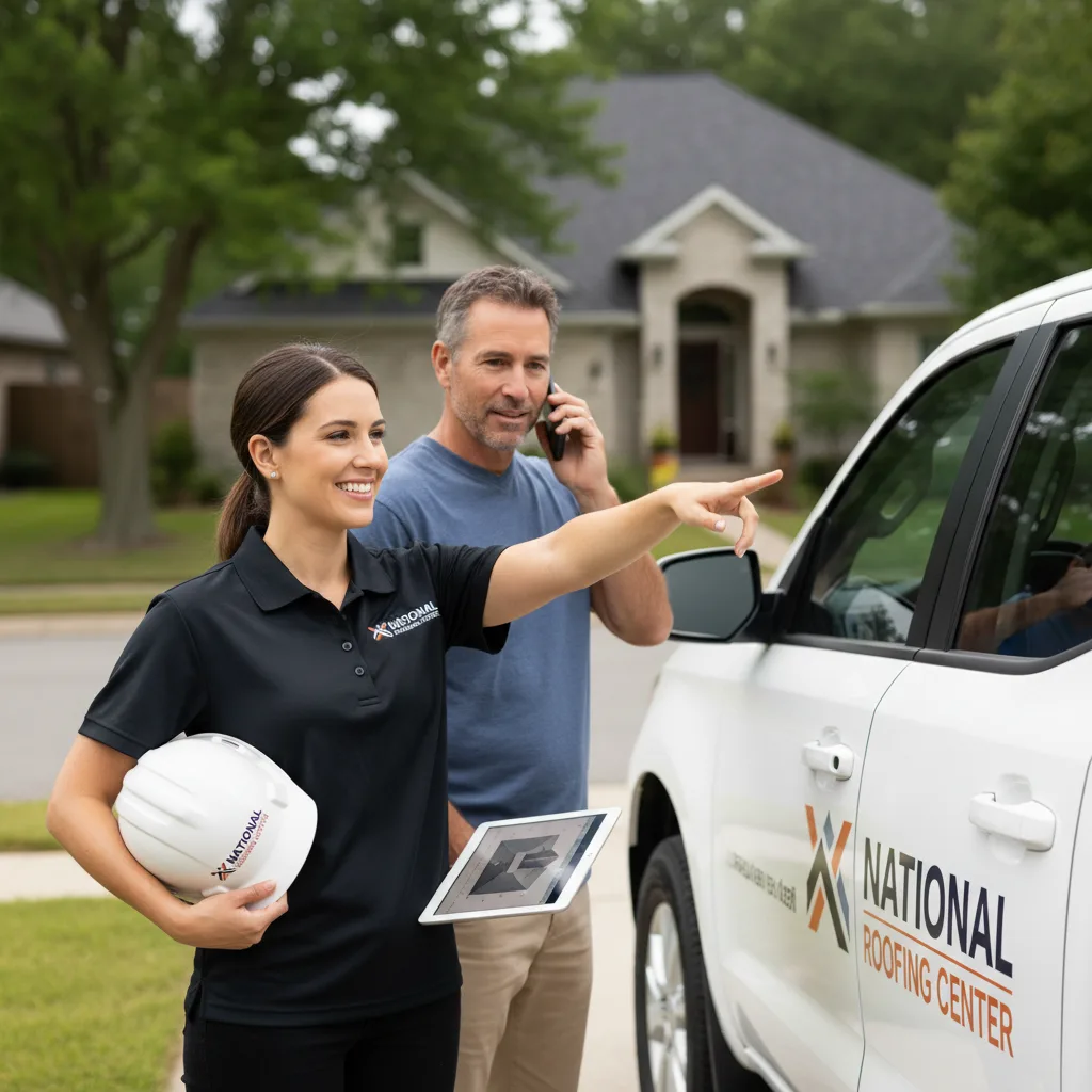 National Roofing Center customer support in Brightwood